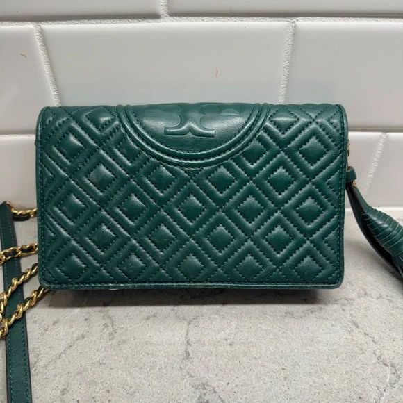 Tory Burch Emerald Green Crossbody - Picture 2 of 8